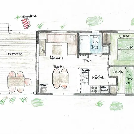 בית נופש Ostseeferienpark Walkyrien - Kapitaen 27